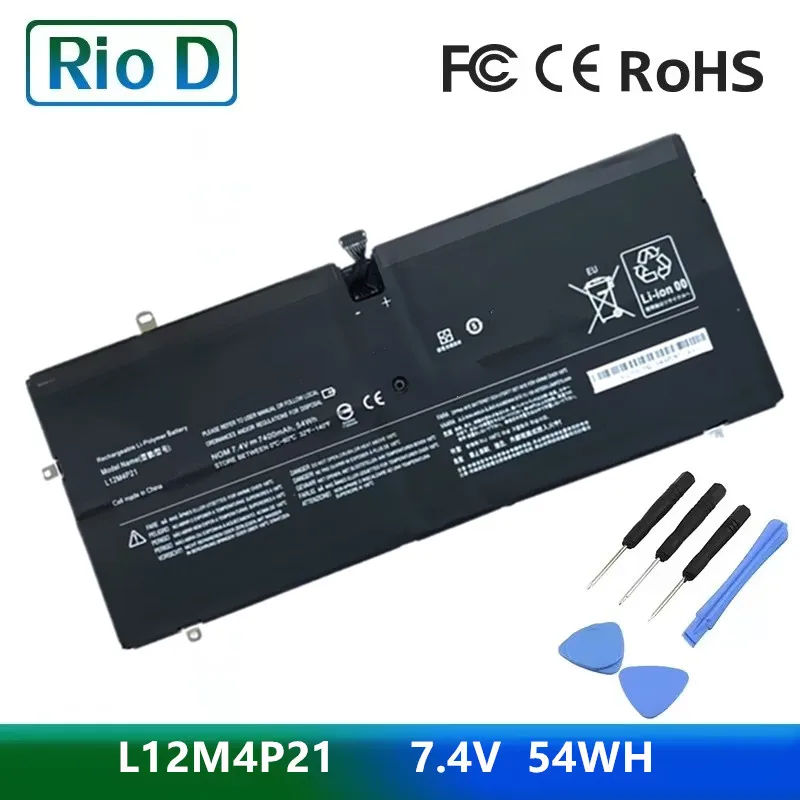 

L12M4P21 7.4V 7300mAh L13S4P21 Laptop Battery For Lenovo Yoga 2 Pro 13 Inch L13S4P21 121500156 2ICP5/57/1282 2CP5/57/1232