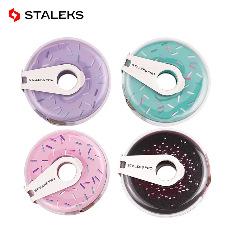 Staleks European Donuts Disposable Manicure Polishing Strip Nail Art Sanding Strip Rubbing Strip Manicure Tool Band Saw Cut