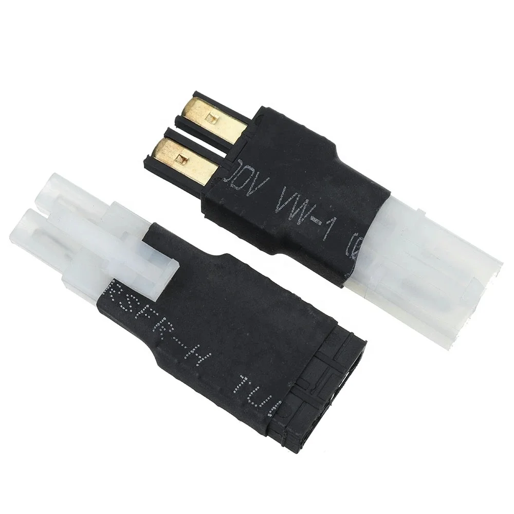 30PCS Tamiya Connector Adapter Big Copper Male To TRX EC3 EC5 Female Plug Wireless For RC Lipo Battery
