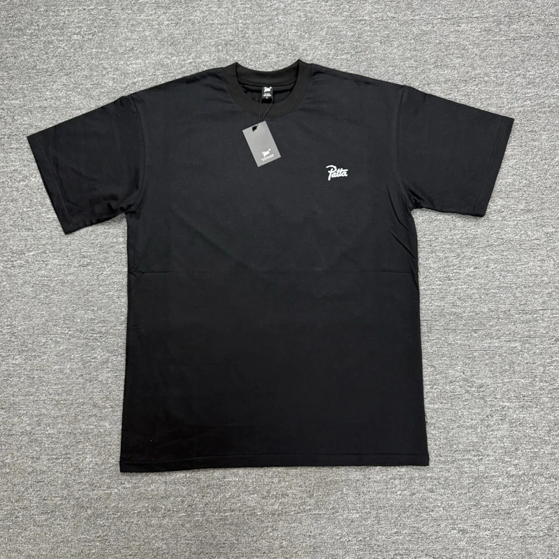Street Trend Retro Crocodile Print Genuine Photo PATTA Short-sleeved High-quality Patta T-shirt Top