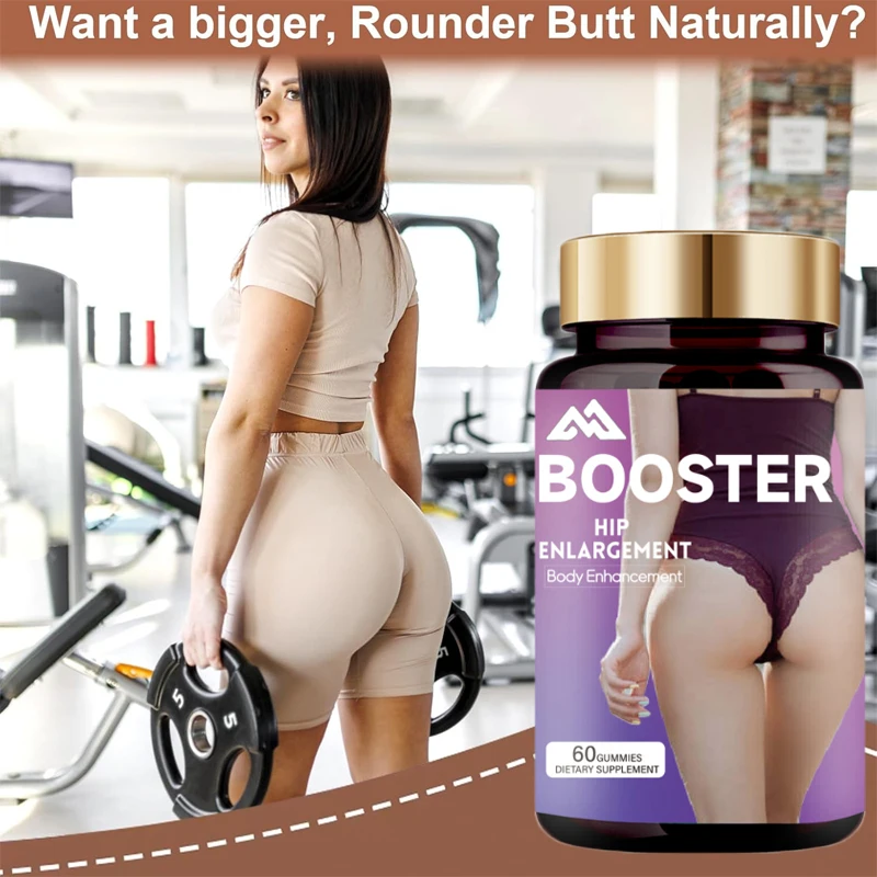 Women support the use of natural curve buttock vegetarian health capsules to enhance confidence, with 60 capsules