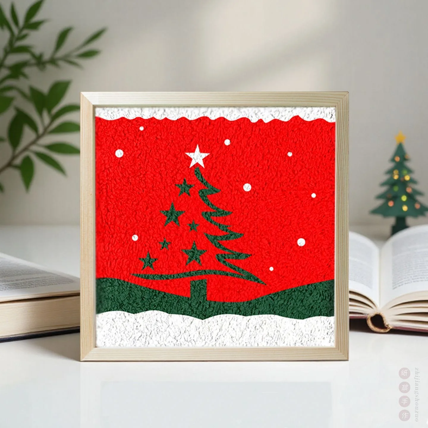 

H-0016 Christmas Santa Painting