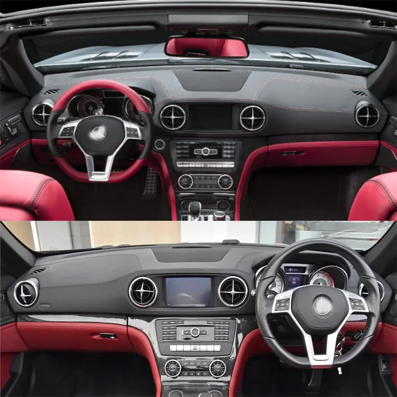 

For 2012-2025 Benz SL-Class R231 SL63 65 500 350 Dashmat Dashboard Cover Instrument Panel Sunscreen Pad Ornaments