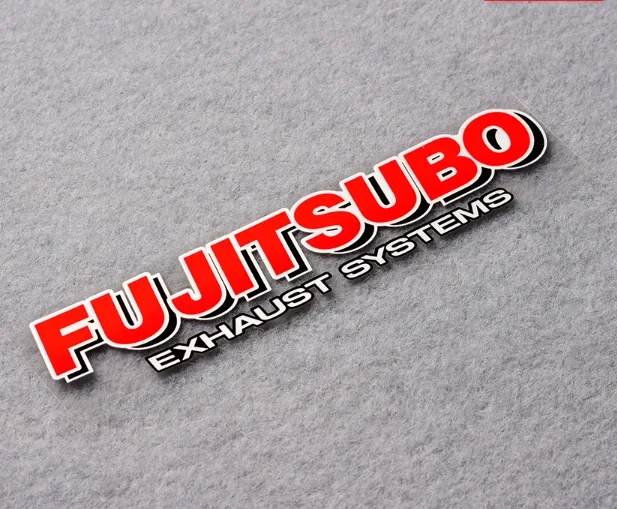 

Motorcycle Exhuast Pipe Decals for FGK fujitsubo Car Styling Vinyl Auto Tail Window Body Sticker