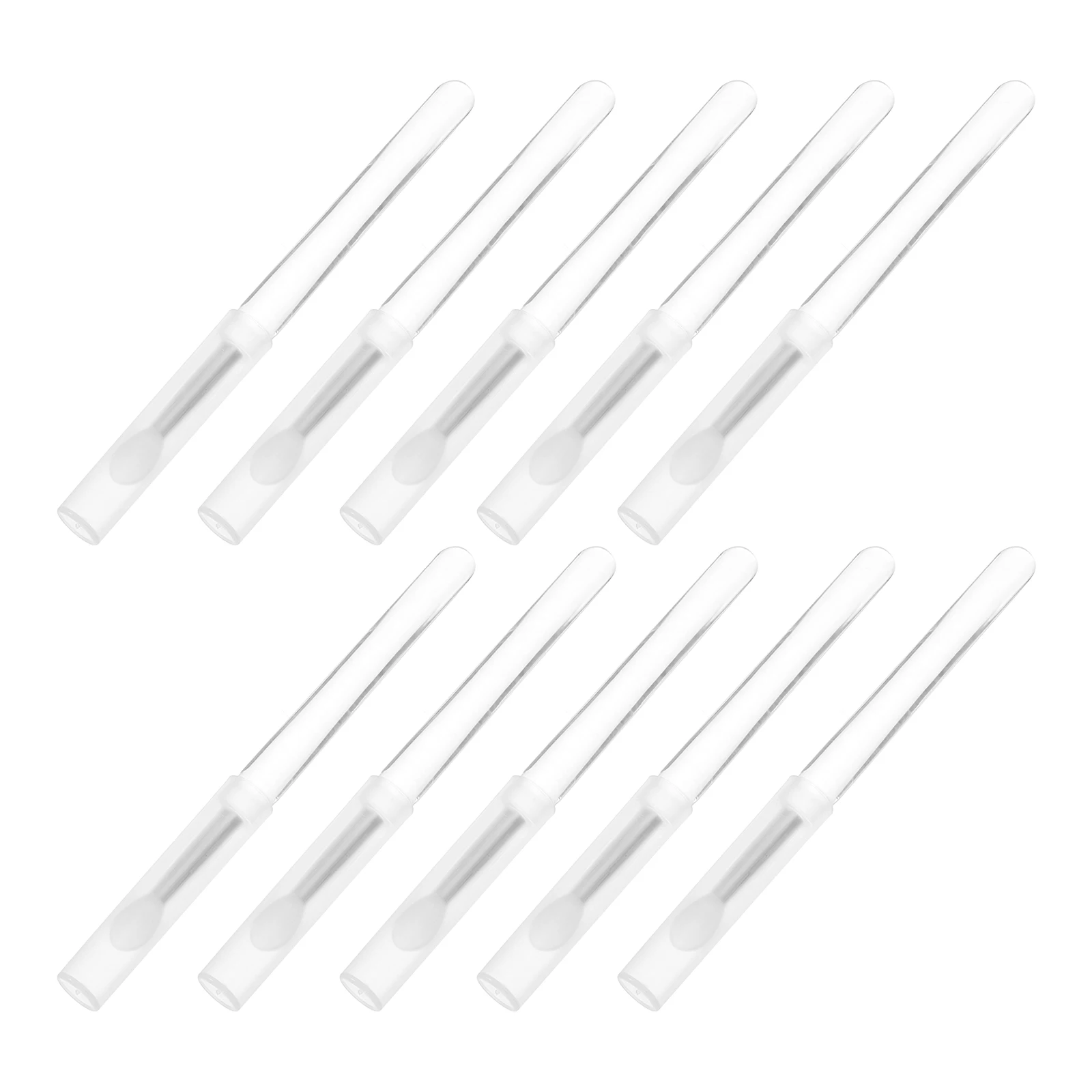 

20pcs Glitter Brushes Silicone Powder Applicator Chrome Powder Tool Reusable Design Brush Set For Home Salon Use Nail Art Chrome