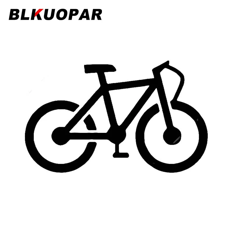 BLKUOPAR Bicycle Exercise Car Stickers Sunscreen Decals Funny Assessoires Motorcycle Helmet Campervan Personality Scratch-Proof