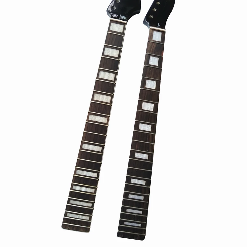 

22Frets Maple Neck With Rosewood Fingerboard Inlay Block Black Color With Glossy Paint
