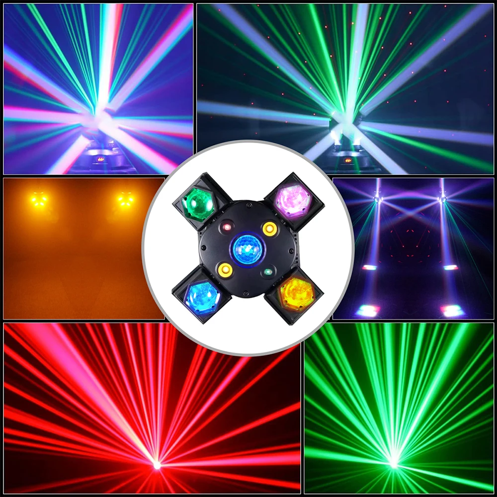 2024 New LED Disco Moving Head Beam 100W Dmx Professional Stage Effect Lighting Dj Bar Patterns for Wedding Party Spot Projector