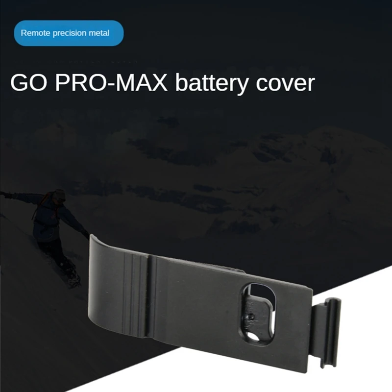 A37T-Dla Gopro-MAX Przesuwna pokrywa boczna baterii Pyłoszczelna kamera Zdejmowana pokrywa drzwi ochronnych Port ładowania — zdjęcie produktu 2