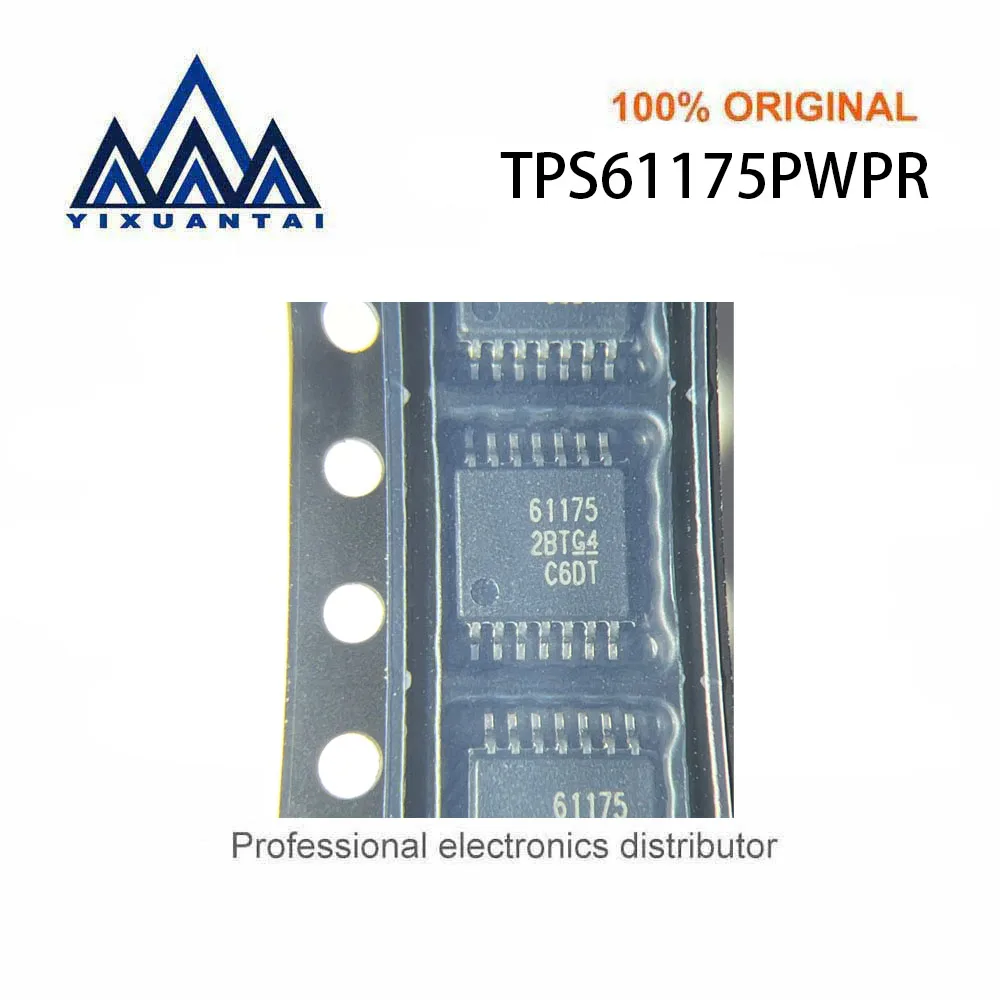 10pcs/Lot   TPS61175PWPR  TPS61175PWPRG4  TPS61175PWP  Marking  61175【IC REG MULTI CONFIG ADJ 14HTSSOP】New