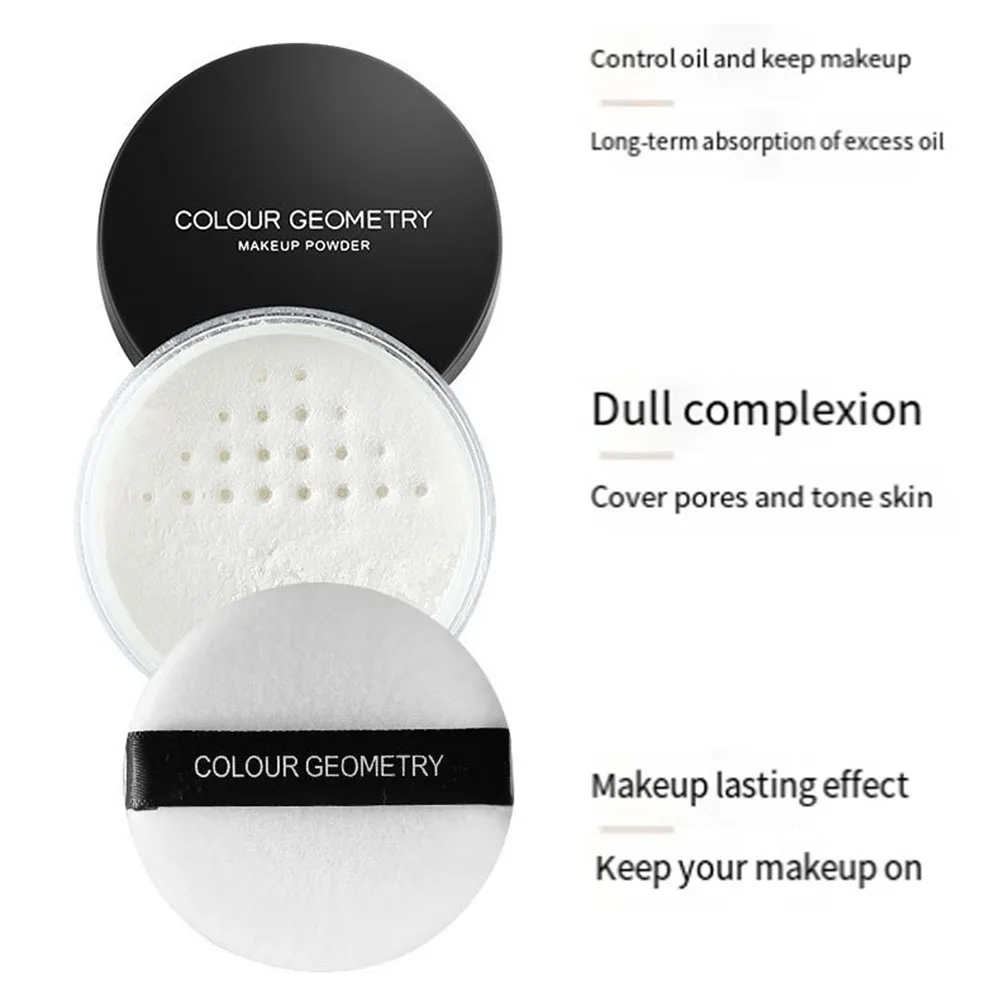 3 Colors Mineral Face Powder Oil Control Translucent Setting Powder Full Coverage Waterproof Face Powder Makeup Products