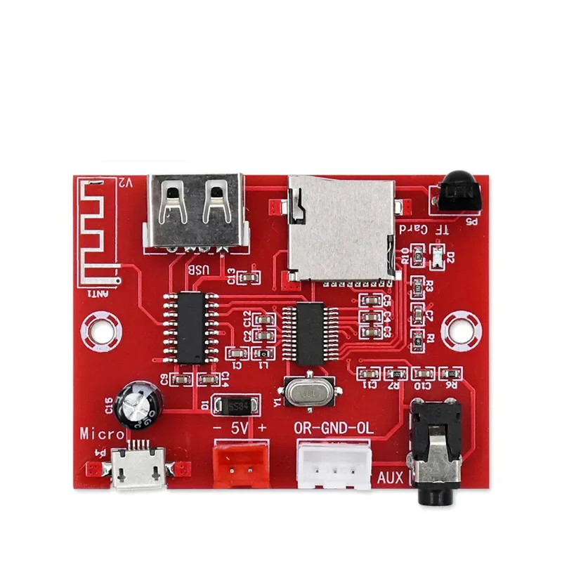 Sotamia DC5V ตัวถอดรหัสบลูทูธบอร์ดยูดิสก์บัตร TF MP3ถอดรหัสพร้อมรีโมทคอนโทรลสำหรับเครื่องขยายเสียงแบบทำมือโฮมเธียเตอร์