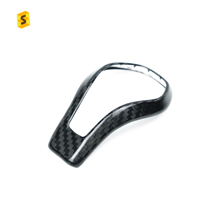 

Equipment Smart Library Real Carbon Fiber Carbon Fiber Interior Accessories Car Gear Shift Knob Panel Cover For Infiniti 3k Carb