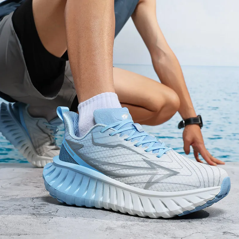 

Men's Walking and Jogging Trainers Comfortable and Versatile Unisex Sports Shoes Walking and Casual Footwear