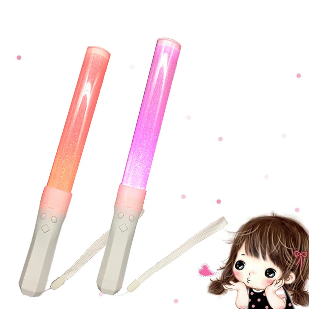 

15 Colors Party Concert Flash Stick Luminous Stick Glowing Lamp Cheering Toys Party Supplies Concert Props for Stage Without Bat