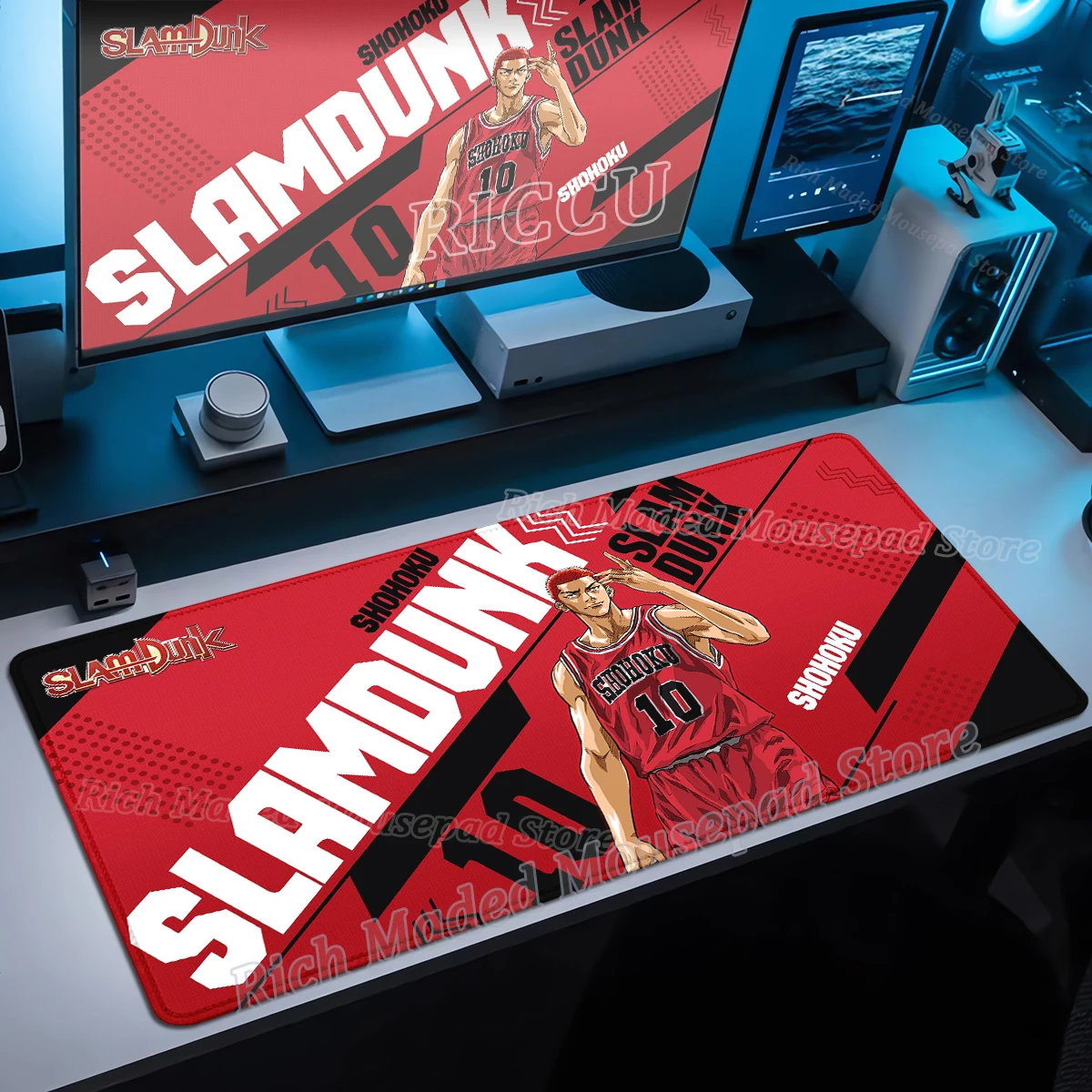 

Slam Dunk Mousepad Gamer Non-slip Large Mouse Pad Gaming Laptop Deskmat Desk Accessories Mausepad Keyboard Pc Cabinet Mause Mat