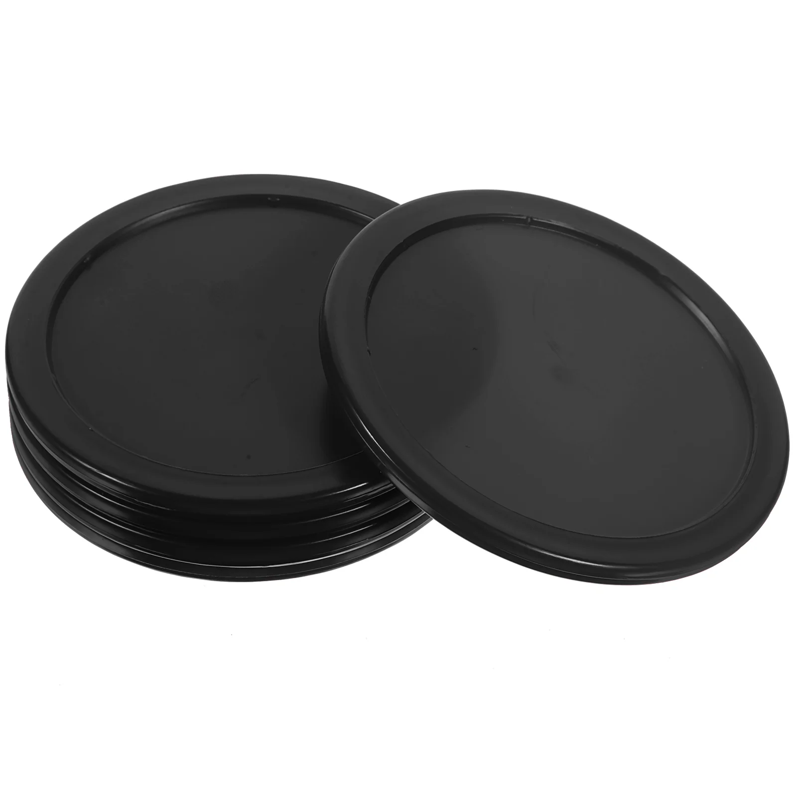 

5pcs Air Pucks Replacement Plastic Table Pucks For Indoor Hockey Supplies Round Mini Hockey Piece Pieces Accessories