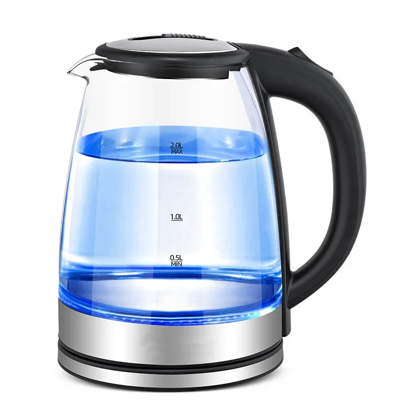 Automatic Power Off Electric Glass Kettle Handle Digital Control Tea Pot Home Appliances Small Stainless Steel Price