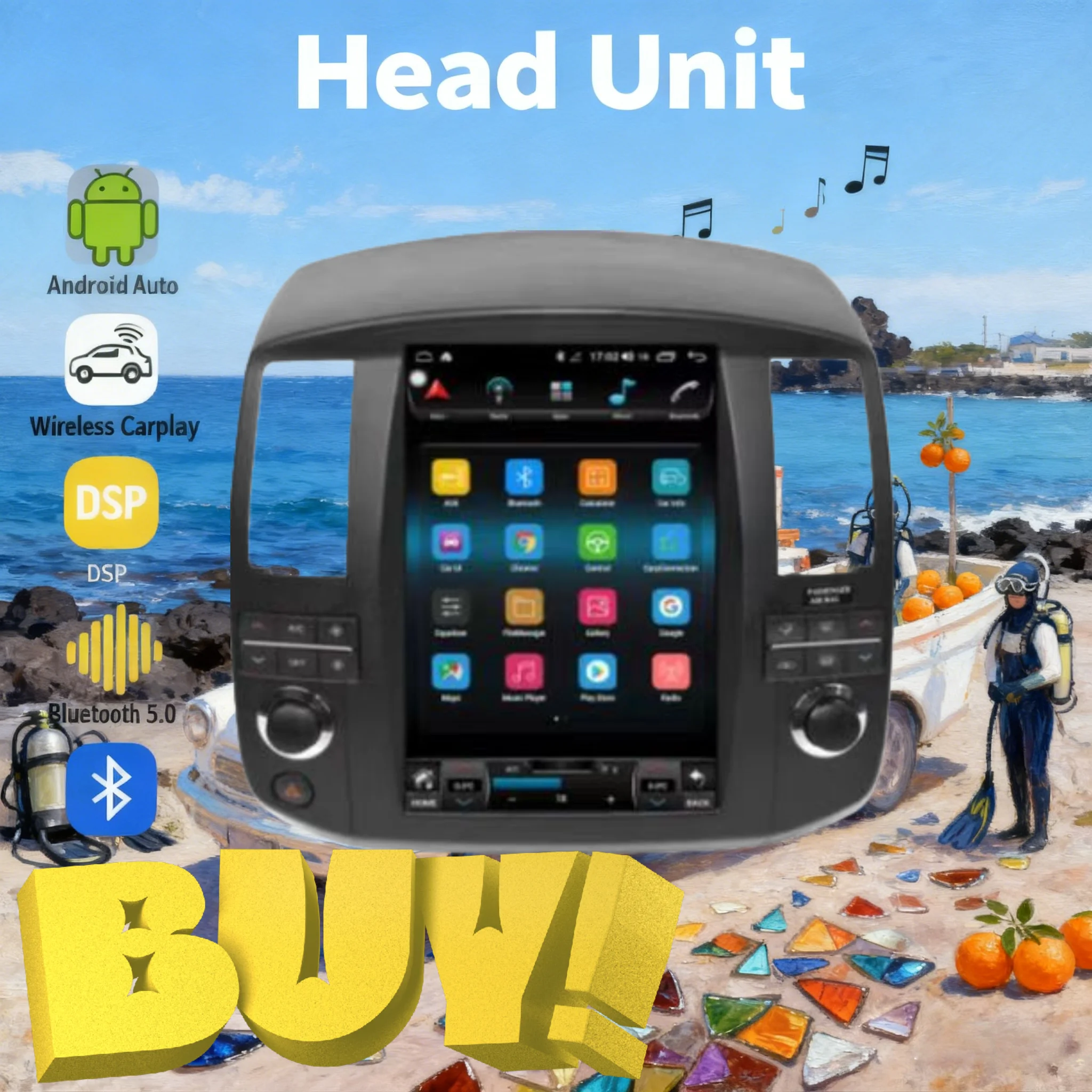 12.1 Inch Android 14.0 Car Radio For Nissan Pathfinder R51 2008-2012 Stereo GPS Navi Multimedia Video Head Unit Carplay Bluetoot