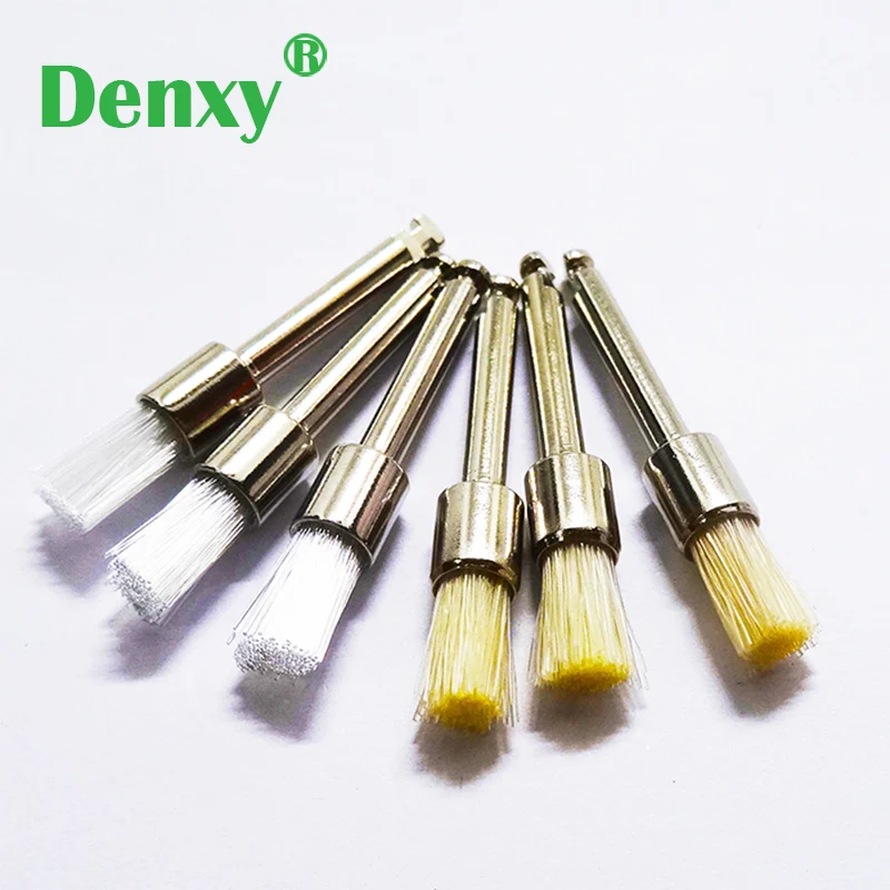 200Pcs Dental Prophy Brush Tooth Brush Professional Polishing Dental Application Teeth Whitening Tool Dentist Material