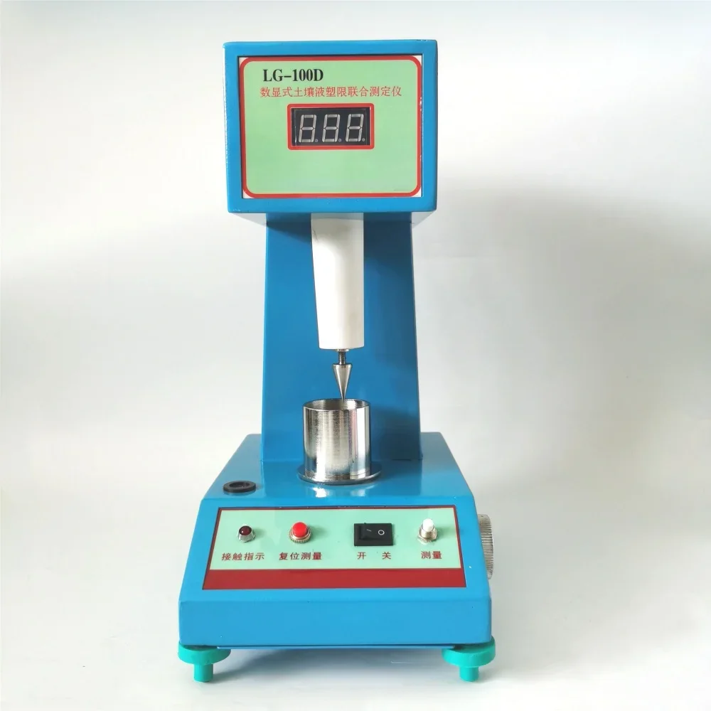 Digital Display Soil Liquid Limit and Plastic Limit testing equipment/Casagrande apparatus/Soil Penetrometer