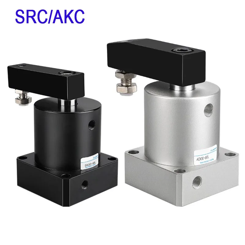 ACK SRC Pneumatic Rotation Angle Pressing Clamp Cylinder 90 ° 180 ° ACK25 ACK32 ACK40 ACK50 ACK63 SRC25 SRC32SRC40 SRC50 SRC63