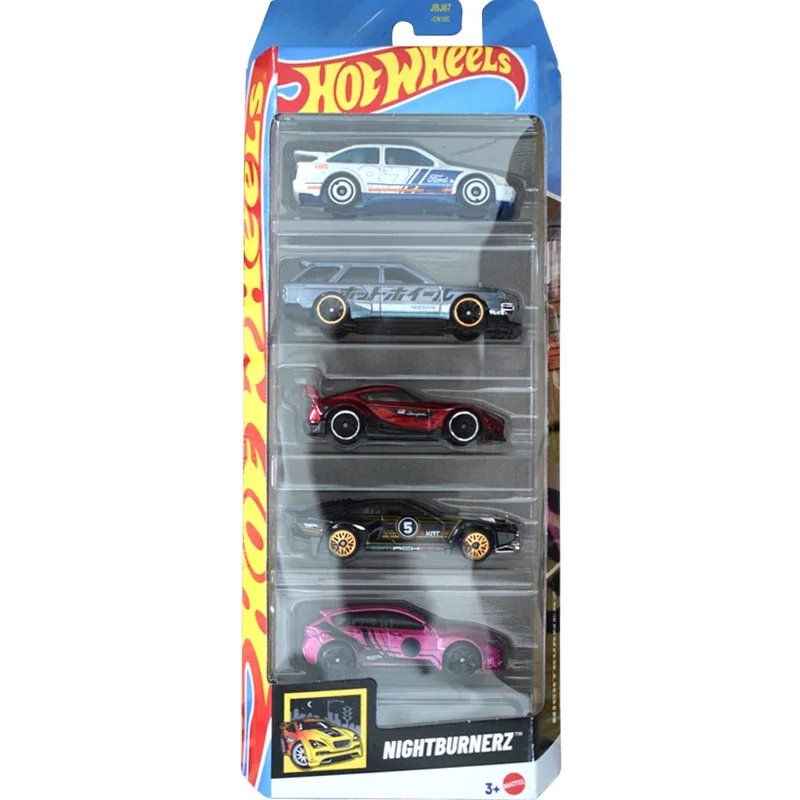 الأصلي الساخن عجلات سيارة 5 قطعة/الحزمة دعونا سباق الأولاد اللعب 1:64 دييكاست جيتوايز باتمان X-المتسابقين نماذج المركبات هدية عيد ميلاد #6