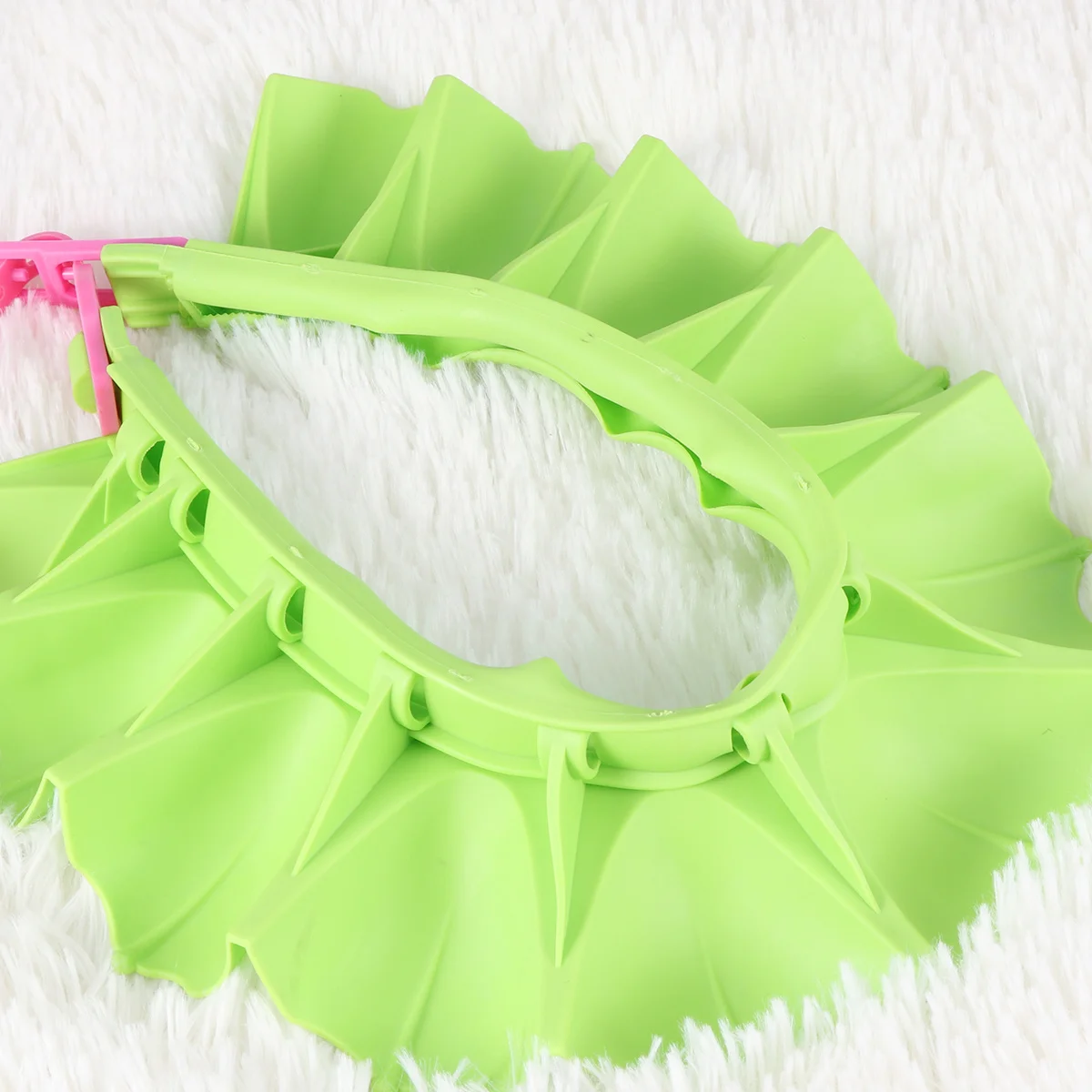 

Защита для ушей для детского душа, регулируемая детская шапочка для шампуня, шапочка для ванны, зеленая водонепроницаемая шапочка для детского душа, защита для детского шампуня