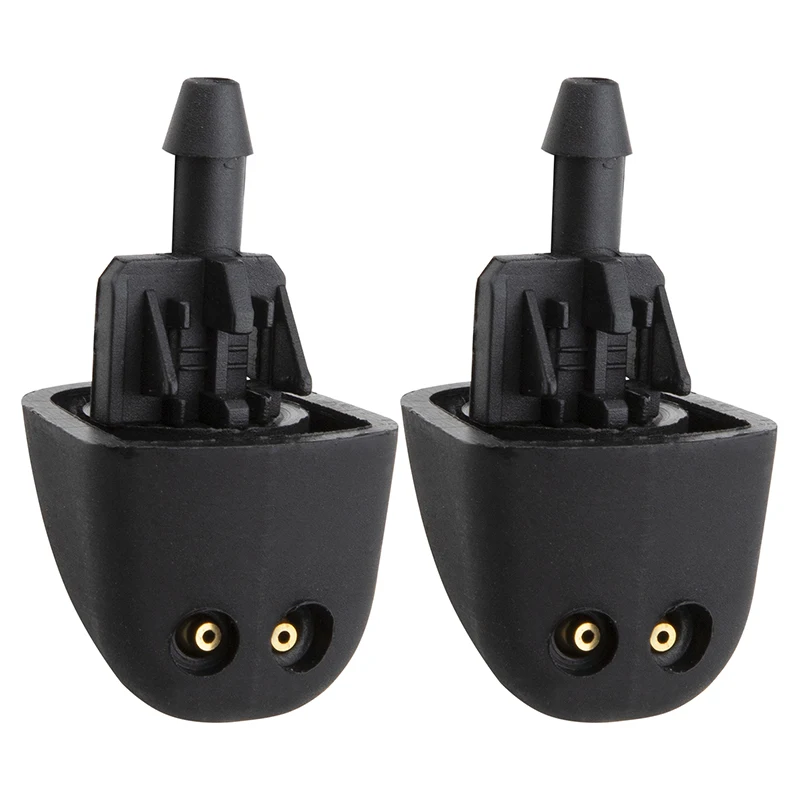 93160047 1 Pair Windscreen Washer Jets Front Nozzles Spray For Renault Vauxhall Vivaro Trafic Primastar Car Accessory 7700823915