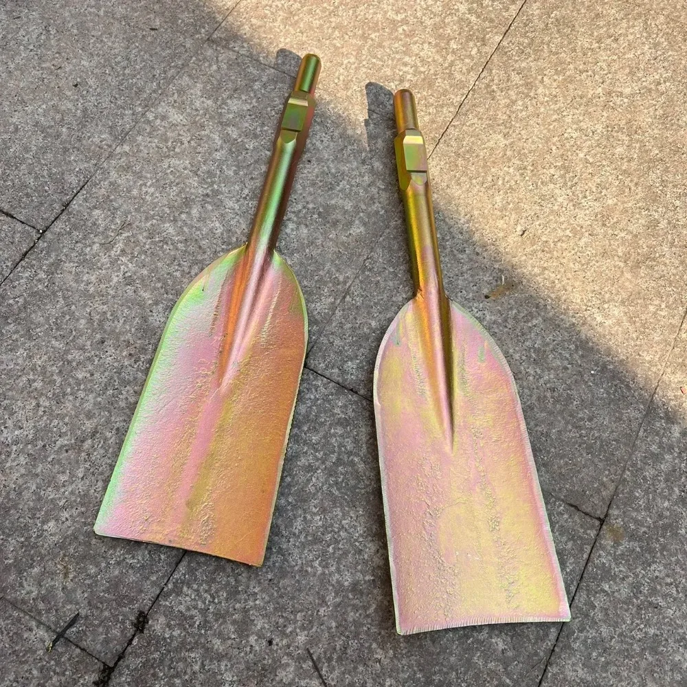 65a pá de picareta elétrica 95 ampliada diamante escavação trincheira máquina escavadora pá