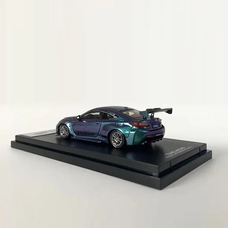 Tempo Micro Die-Cast veículo exibição coleção, modelo carro, RCF liga, 1:64