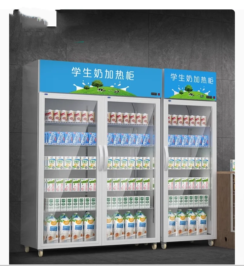 

Hot drink cabinet insulation display cabinet commercial heating cabinet milk beverage meal insulation cabinet vertical large-cap