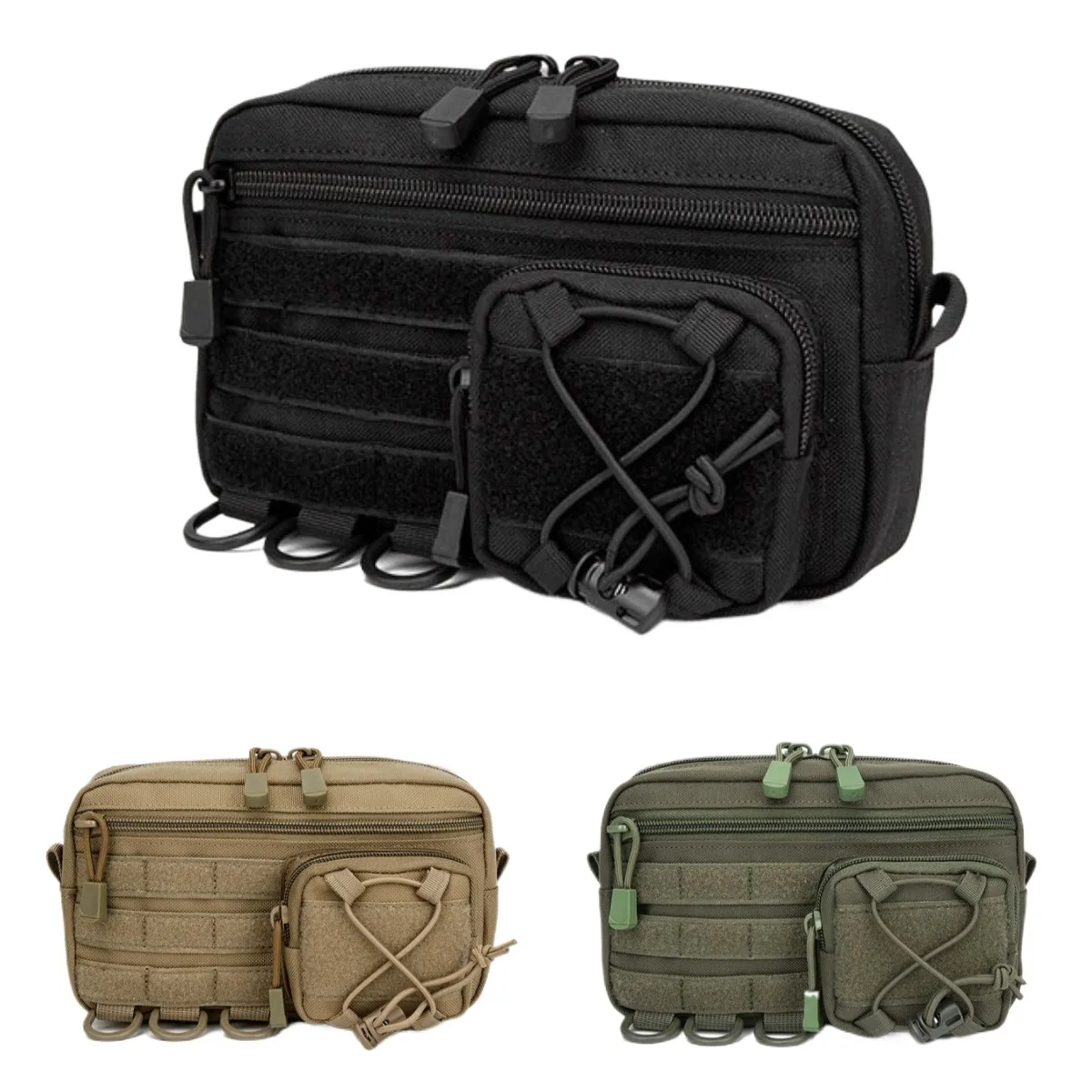 

Модульная поясная сумка-органайзер 1000D EDC Molle, горизонтальная, для охоты и активного отдыха, EMT-сумка для экстренных служб