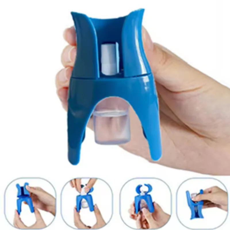 

Eye Drop Bottle Helper Reusable Eyedrops Holder Device Eyedrop Guide Aid Help Applicator Care for Fatigue Relief Eyestrain