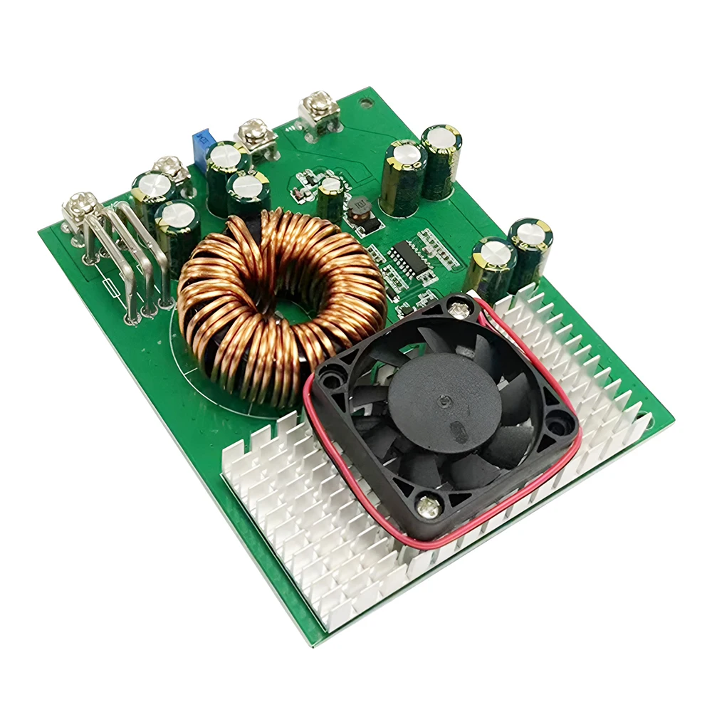 1000W 50A Abwärts modul DC 25V-90V bis DC 2,5 V-50V Buck Wandler Weitspannungs-Stabilisator Netzteil mit Gehäuse – Detail 4
