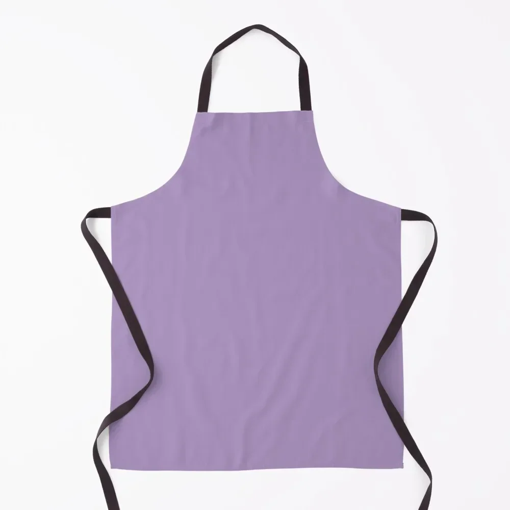 

Solid Lilac Purple Apron For Girl Beauty Kitchen Things Customizable Apron