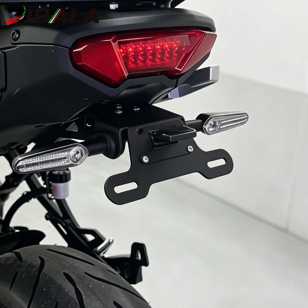 Motorcycle Rear Short Tail Stock License Plate Holder Tailstock Frame Bracket FOR KAWASAKI NINJA 1000 SX Z1000SX 2016-2023 2024