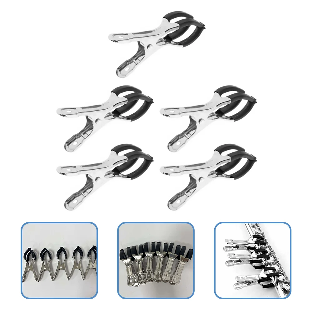 

5 Pcs Sax Spacer Clips Instruments Flute Accessory for Saxophone Woodwind Parts