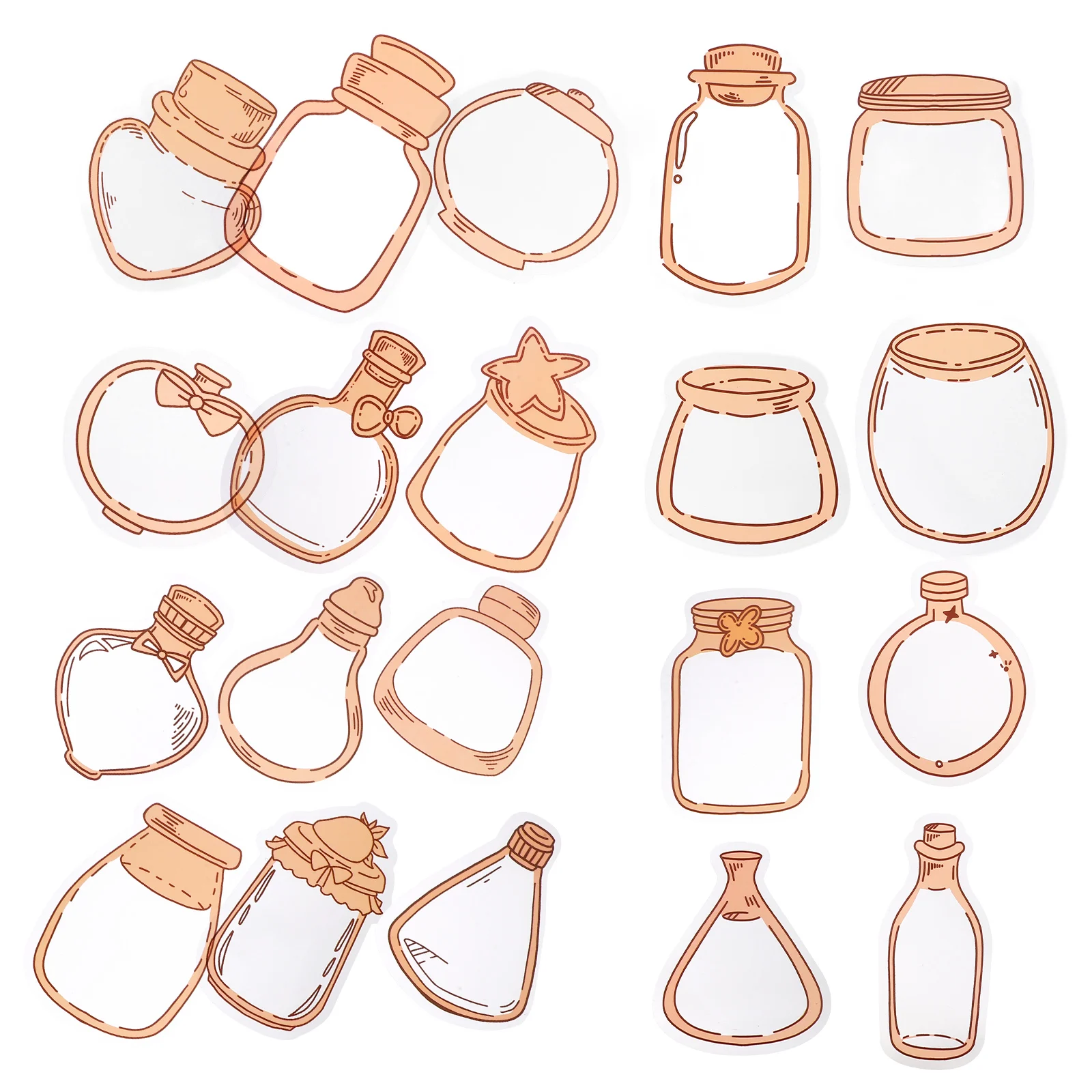 20 Sheets Embossing Material Pack Flower Bookmark Pressed Dried Flowers Small Kits Diy Bookmarks for Maker The Pet Making