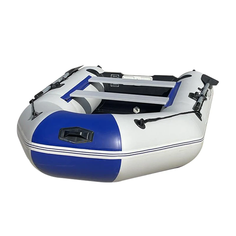 10 Feet Inflatable Speed Boat 0.9mm PVC Assault Rescue Kayak Transom Sport Tender Boat With Motor Board