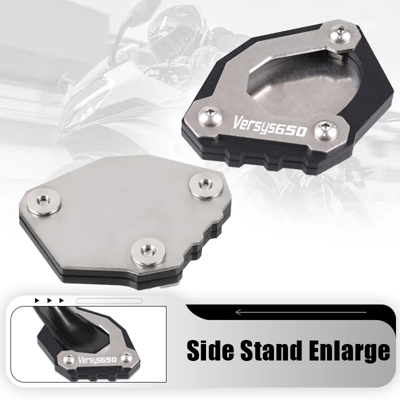 

Side Stand Enlarge Extension Pad For KAWASAKI Versys 650 Ninja 400 Z400 ZH2 KLX125 KLX150BF KLX230/S SM KLX250 1998-2023 2022