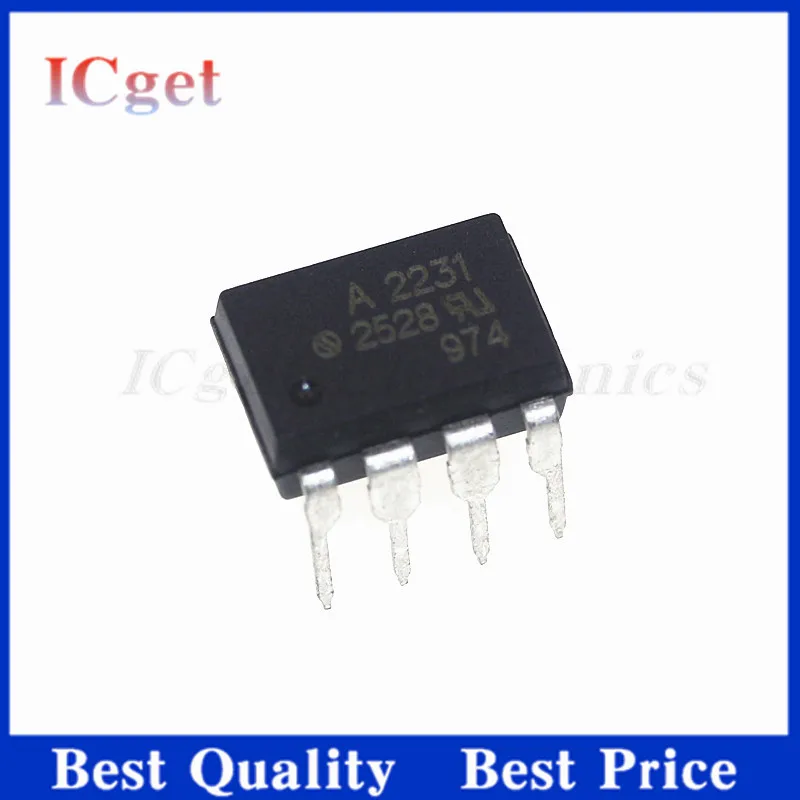 5Pcs HCPL-2231 HCPL2231 A2231 2231 DIP-8 SMD-8 Optocoupler - Logic Output