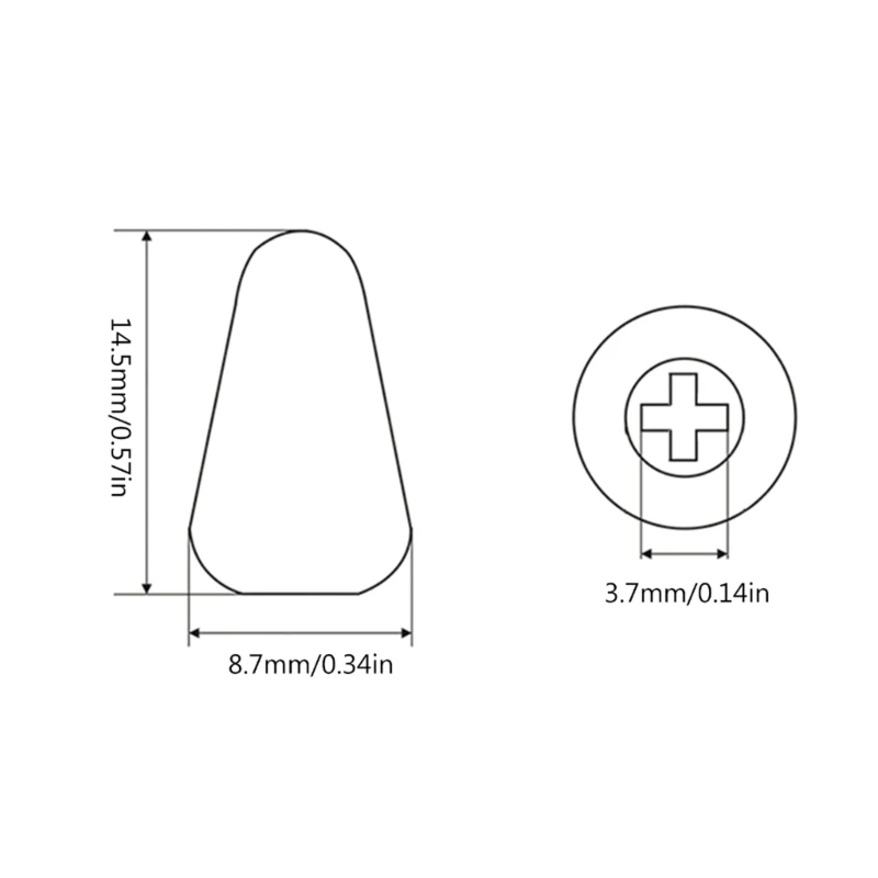 Thay Thế Bán Nút Chọn Công Tắc 3 5 Cách Công Tắc Bật Tắt Đầu Núm Vặn Mũ Cho SQ ST Guitarra Nhạc Cụ Phần