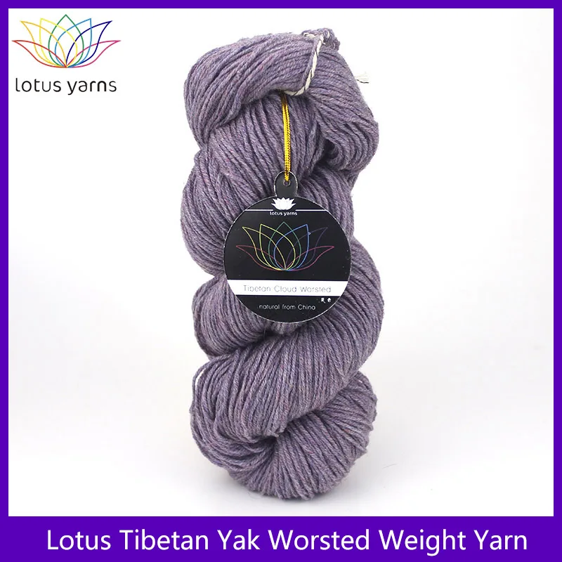 1*100g hank 100% Tibetan Yak Worsted Weight Hand Knitting Yarn