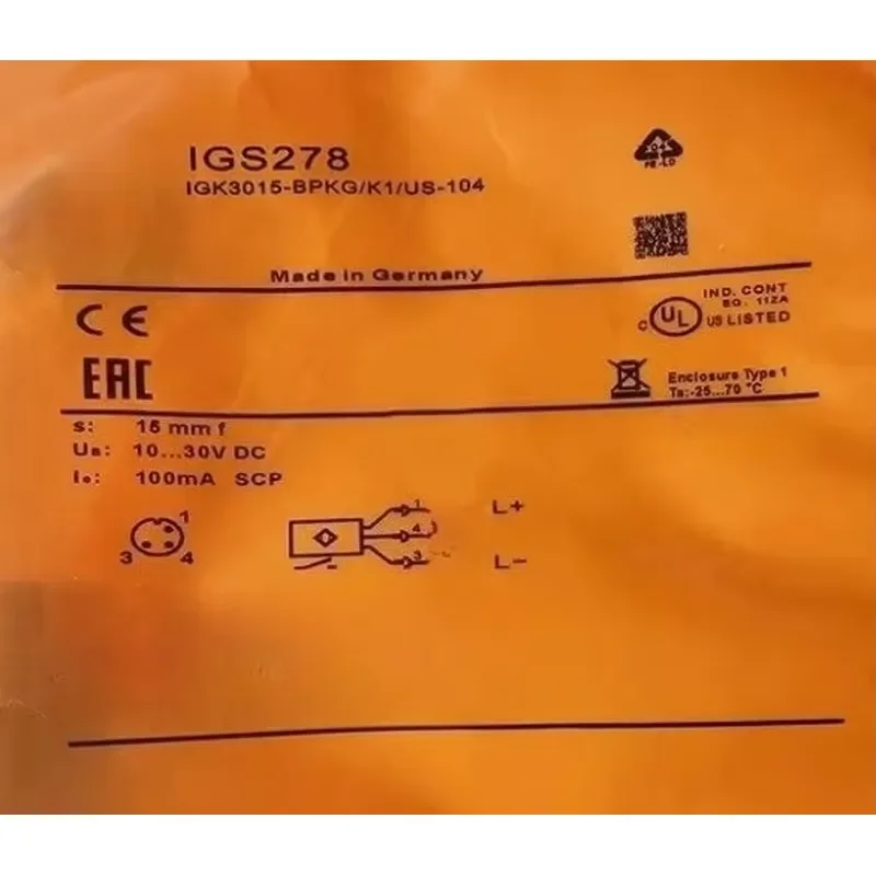 Brand New IGS277 IGS278 IGS279 IGS280 Proximity Switch Fast Transport