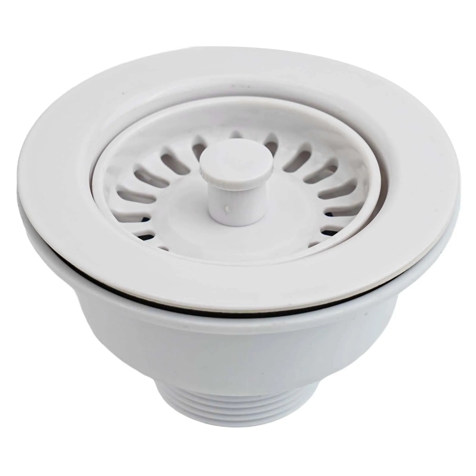 Practical Stainless Steel Sink Waste Kit Easy to Remove Basket Suitable for Standard Kitchen Sinks Prevents Drain Clogging