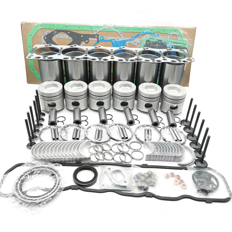 

Overhaul Rebuild Kit Fits for Hitachi EX100W EX160WD Excavator Isuzu 6BB1 Engine