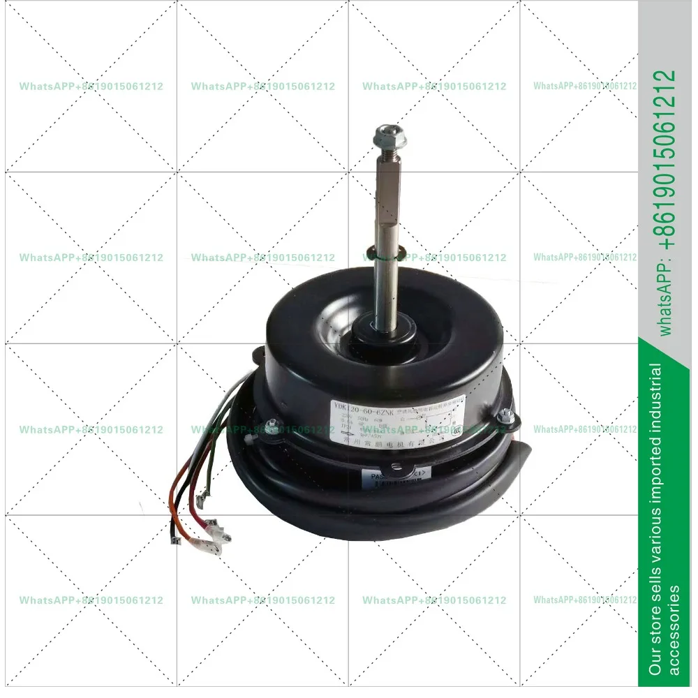 Cold storage integrated machine copper wire motor YDK120-60-6 matching 456 fan blade 3P5P air conditioner external motor