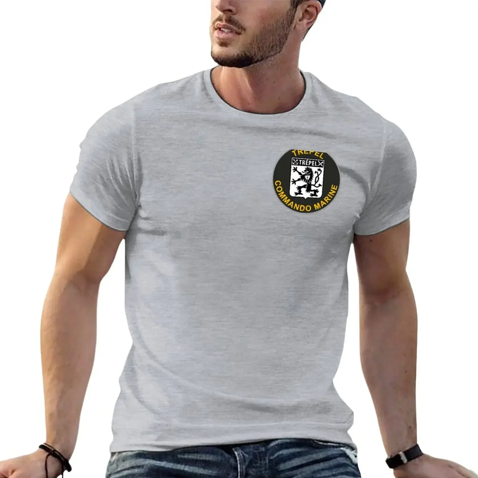 2024 summer new men t shirt Commando Trepel T-Shirt Aesthetic clothing animal short sleeves pure cotton tops streetwear