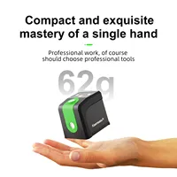Rechargeable Mini Pocket Laser Level Portable Built-in Bubble Level Construction Picture Hanging DIY Projects Home Renovation